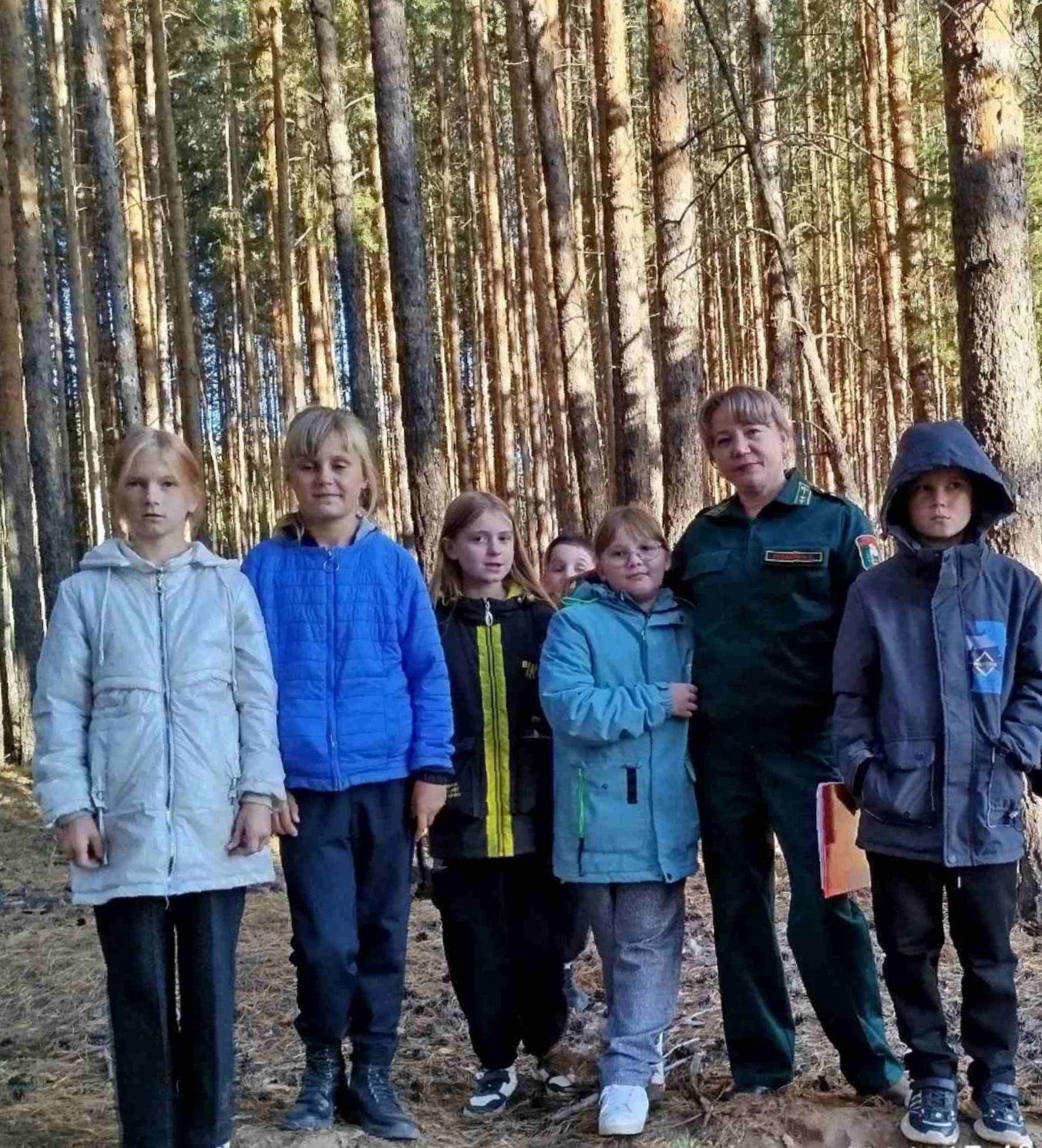 Экскурсия в осенний лес.